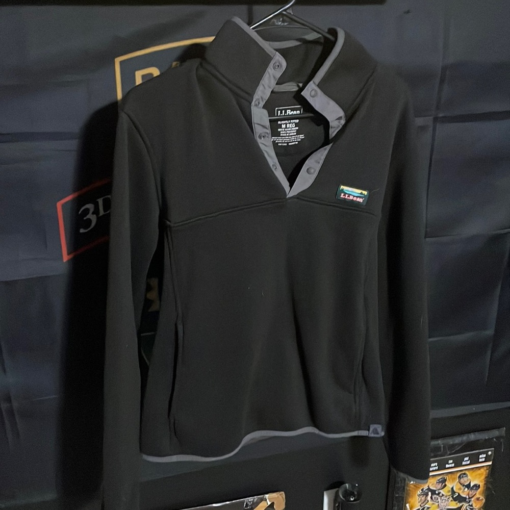 Ll bean quarter zip fleece